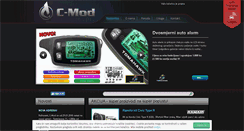 Desktop Screenshot of c-mod.hr